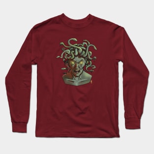 Halloween Medusa Long Sleeve T-Shirt